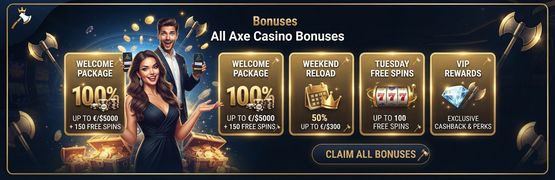 Axe Casino Bonus